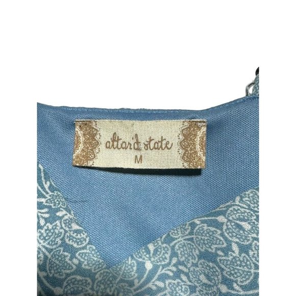 Altar'd State Blue Mini Dress Size Medium - Picture 4 of 7